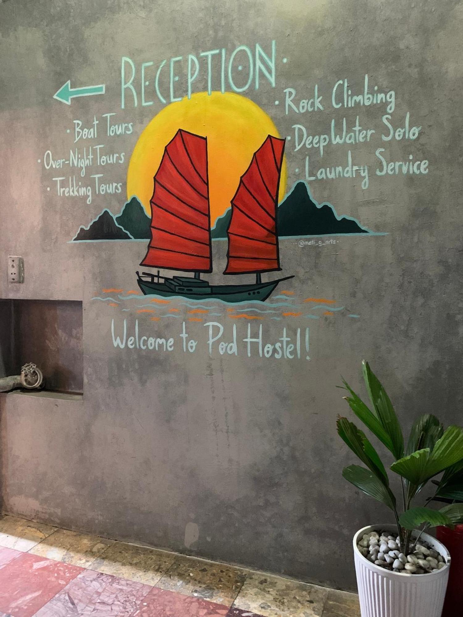Catba Pod Hostel - Restaurant And Rooftop Bar Dong Khe Sau Dış mekan fotoğraf
